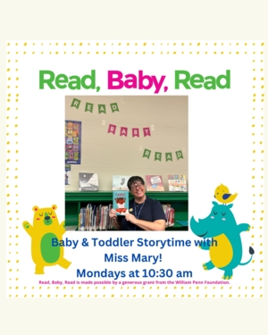 Read Baby Read: Baby & Toddler Storytime!